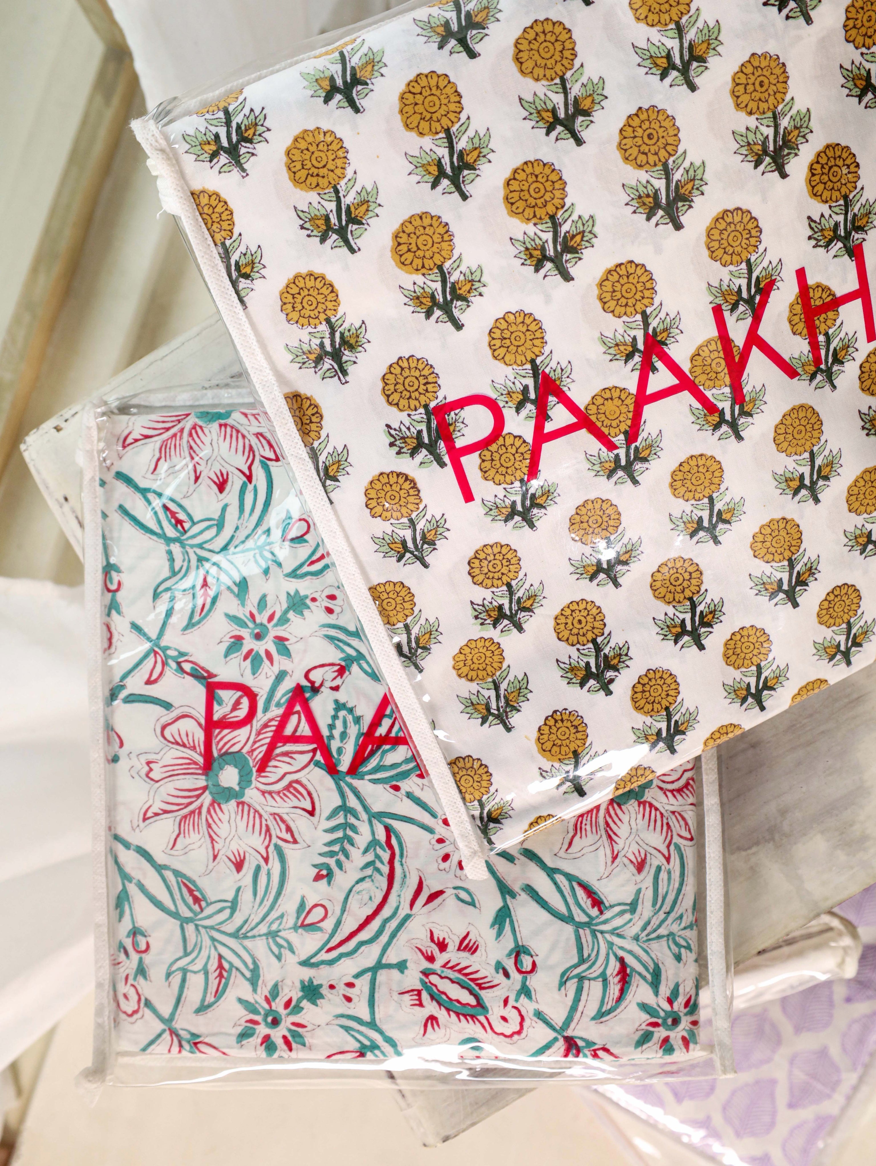 Hand Block Printed Bedsheets