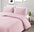 Quilt Set with Pillow Shams - King size - 3 Pcs Lightweight Soft Set for Summer